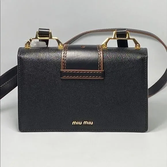 ☆韓国の人気☆【MIU MIU】☆MADRAS LEATHER CROSSBODY BAG☆ Miu Miu Madras White Crossbody Bag | eBay